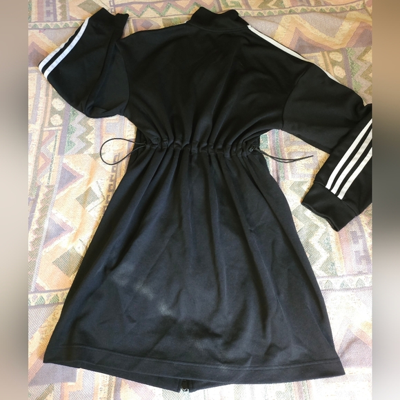 Adidas Originals Trefoil Long Sleeve Dress Size Medium - Picture 5 of 10